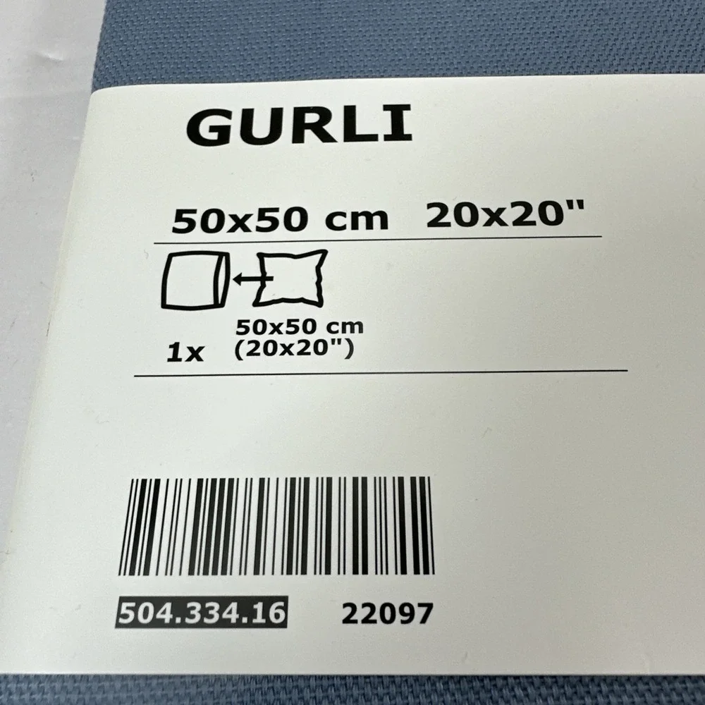 IKEA GURLI Cushion Pillow Cover 20x20